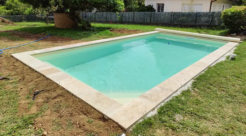 Photo de la piscine 6x3 à la Boisse