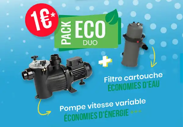 Promo pack ÉcoDuo à 1€